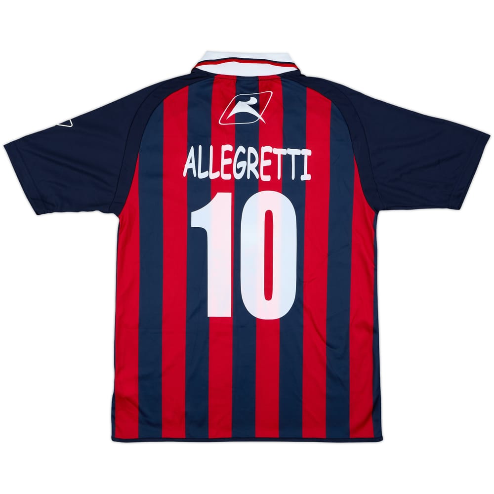 2017-18 US Vibonese Home Shirt Allegretti #10 - 9/10 - (L)