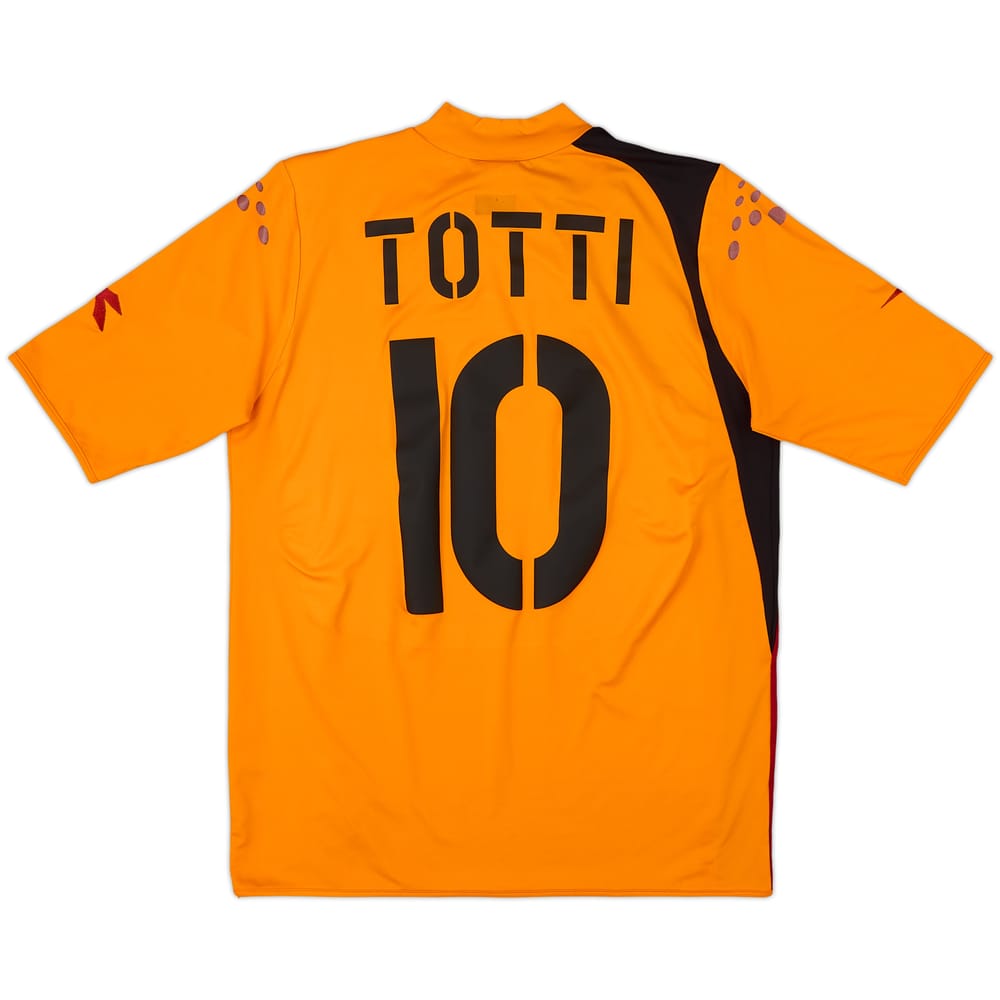 2005-06 Roma Third Shirt Totti #10 - 9/10 - (M)