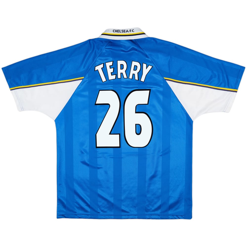1997-99 Chelsea Home Shirt Terry #26 - 8/10 - (XL)