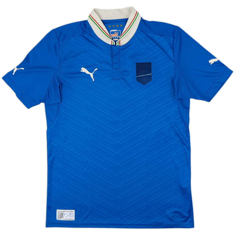 2012-13 Italy Home Shirt - 3/10 - (M)