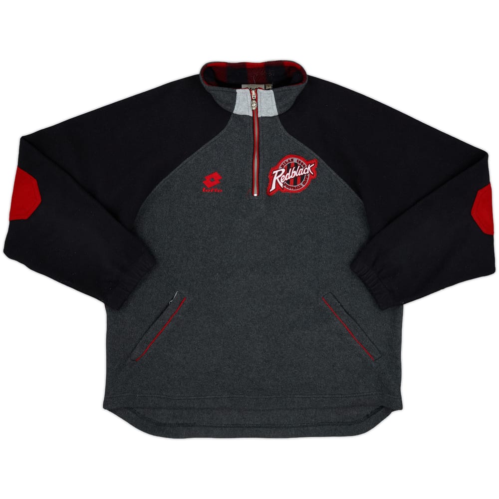 1996-97 AC Milan Lotto 1/4 Zip Fleece - 8/10 - (L)