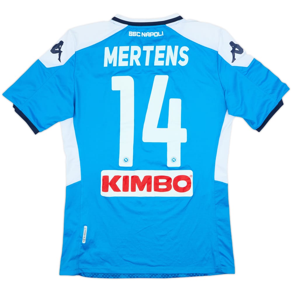2019-20 Napoli Home Shirt Mertens #14 - 7/10 - (L)