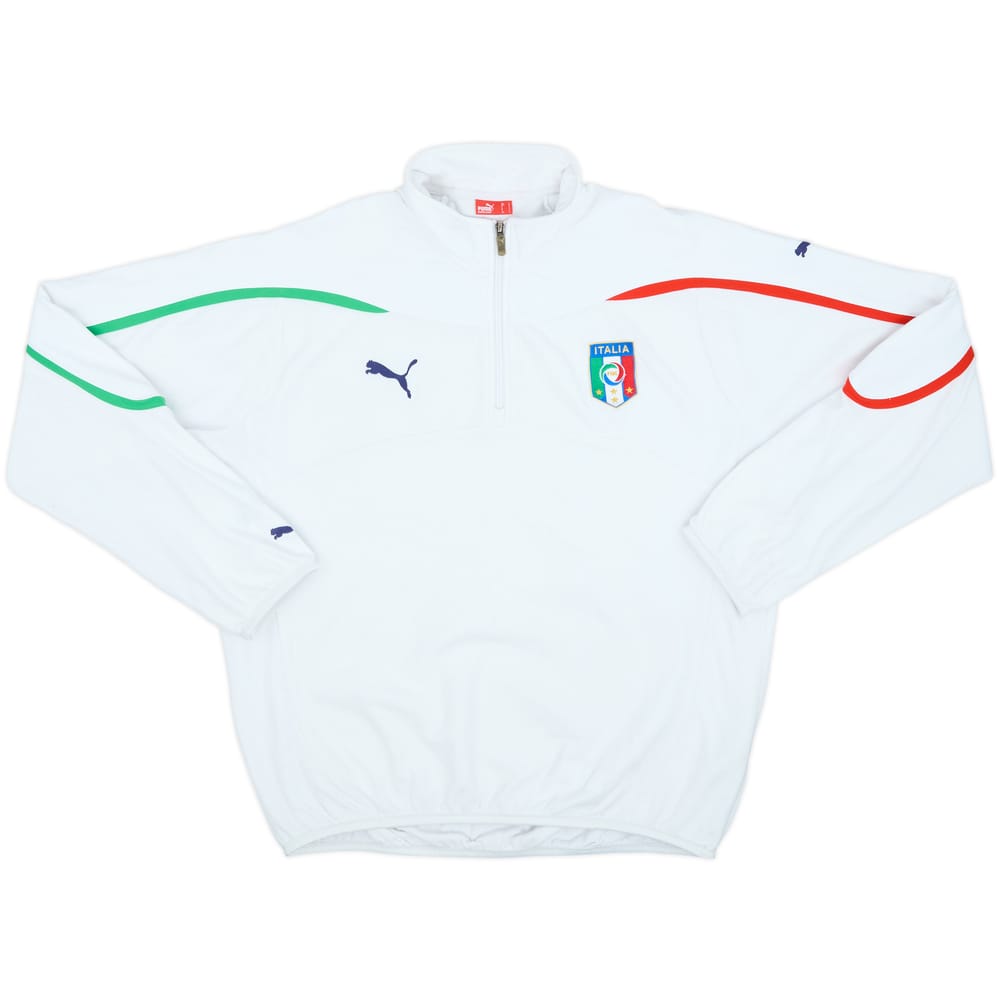 2010-11 Italy Puma 1/4 Zip Fleece Jacket - 8/10 - (L)