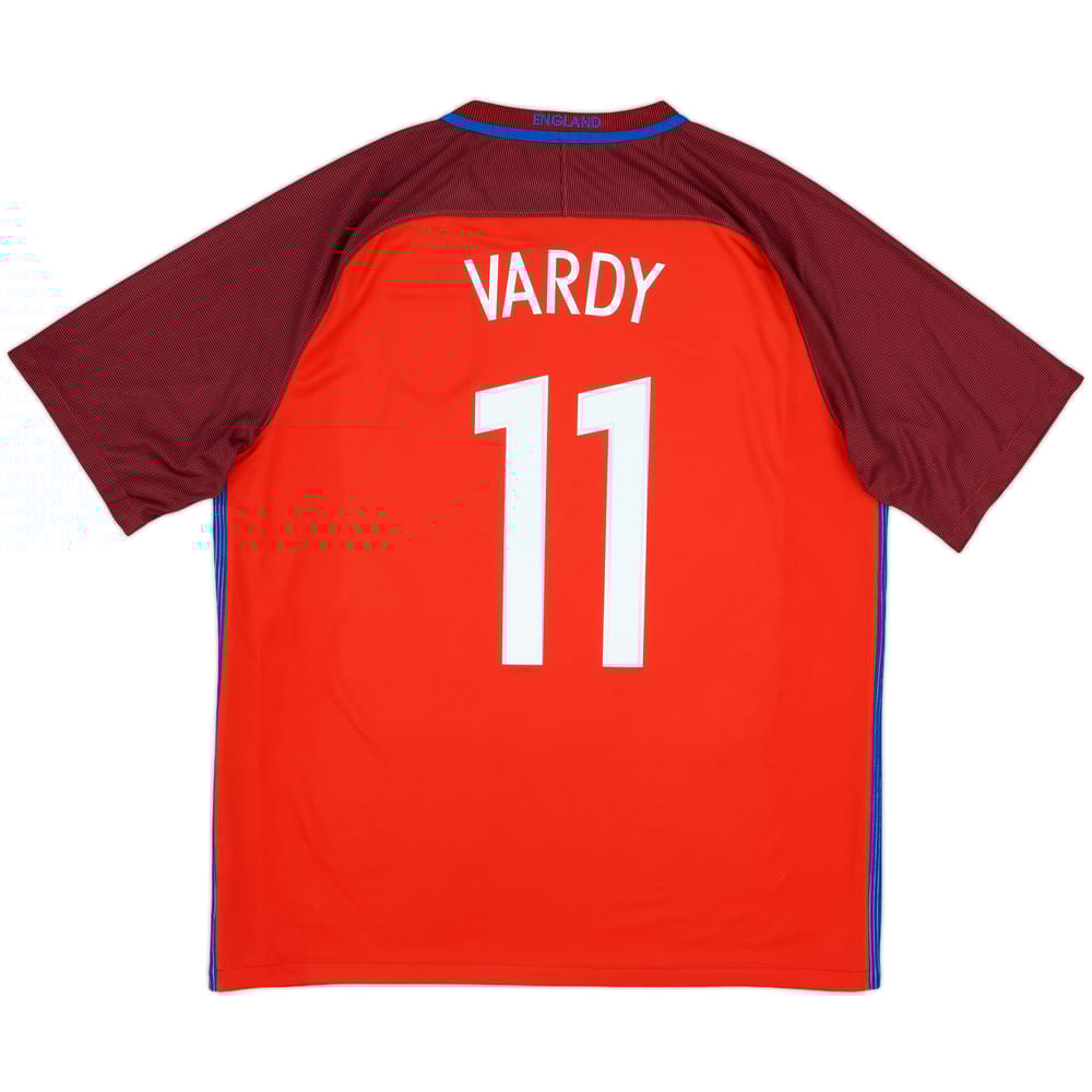 2016-17 England Away Shirt Vardy #11 - 10/10 - (XL)