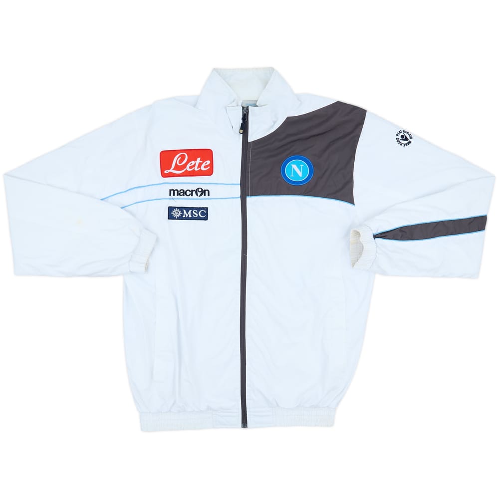 2011-12 Napoli Macron Track Jacket - 8/10 - (XXL)