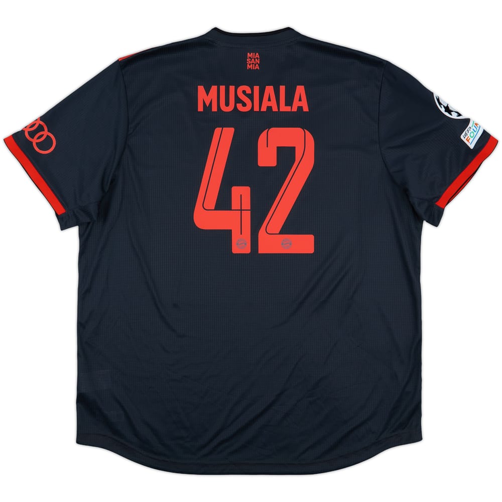 2022-23 Bayern Munich Authentic Third Shirt Musiala #42 - 9/10 - (XXL)