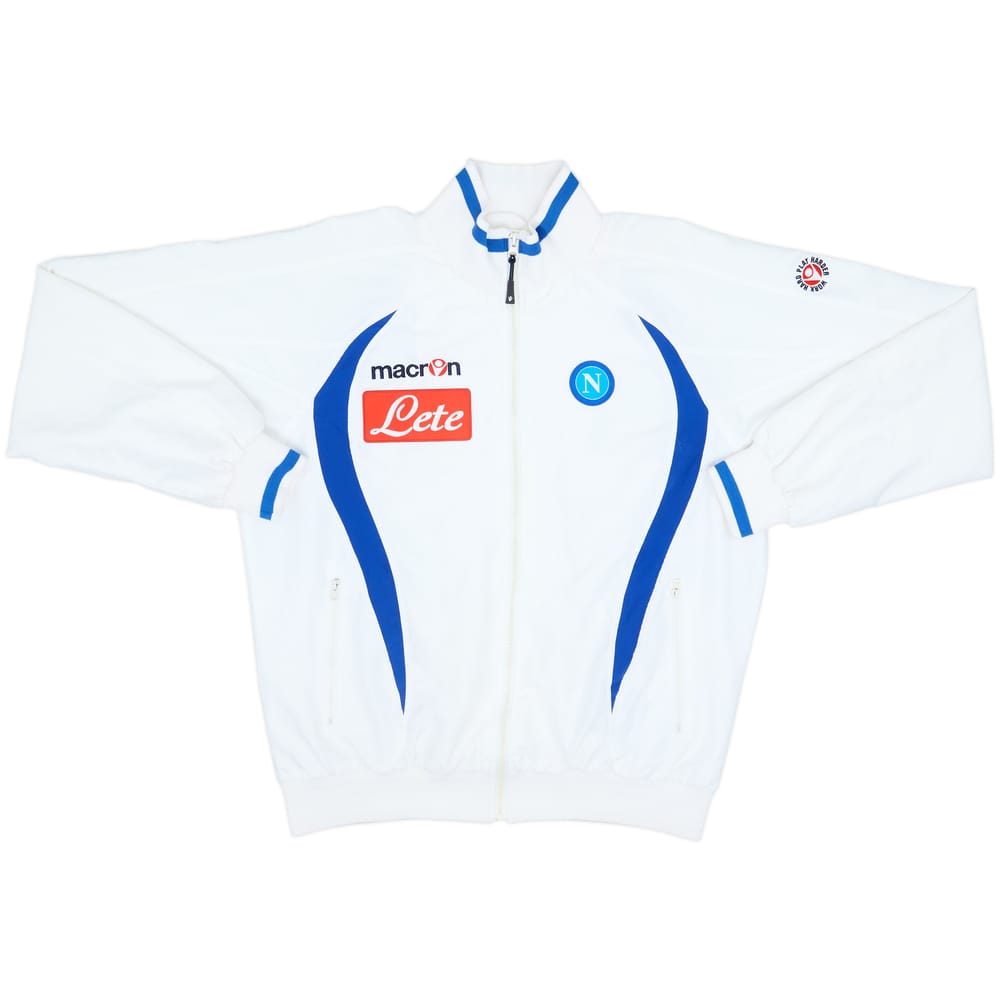 2009-10 Napoli Macron Track Jacket - 8/10 - (L)