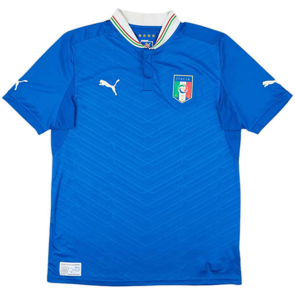 2012-13 Italy Home Shirt - 8/10 - (L)