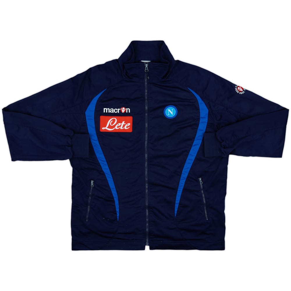 2009-10 Napoli Macron Track Jacket - 6/10 - (XL)