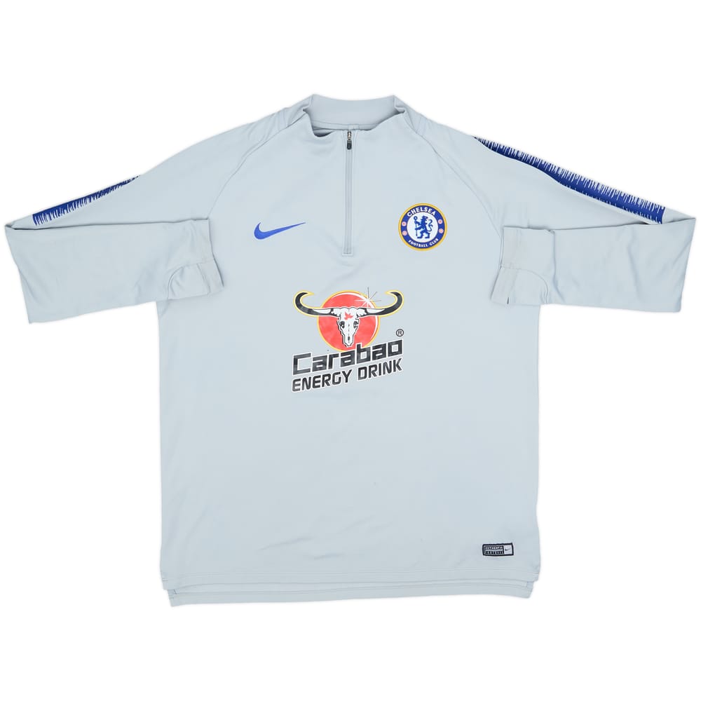 2018-19 Chelsea Nike 1/4 Zip Drill Top - 6/10 - (L)