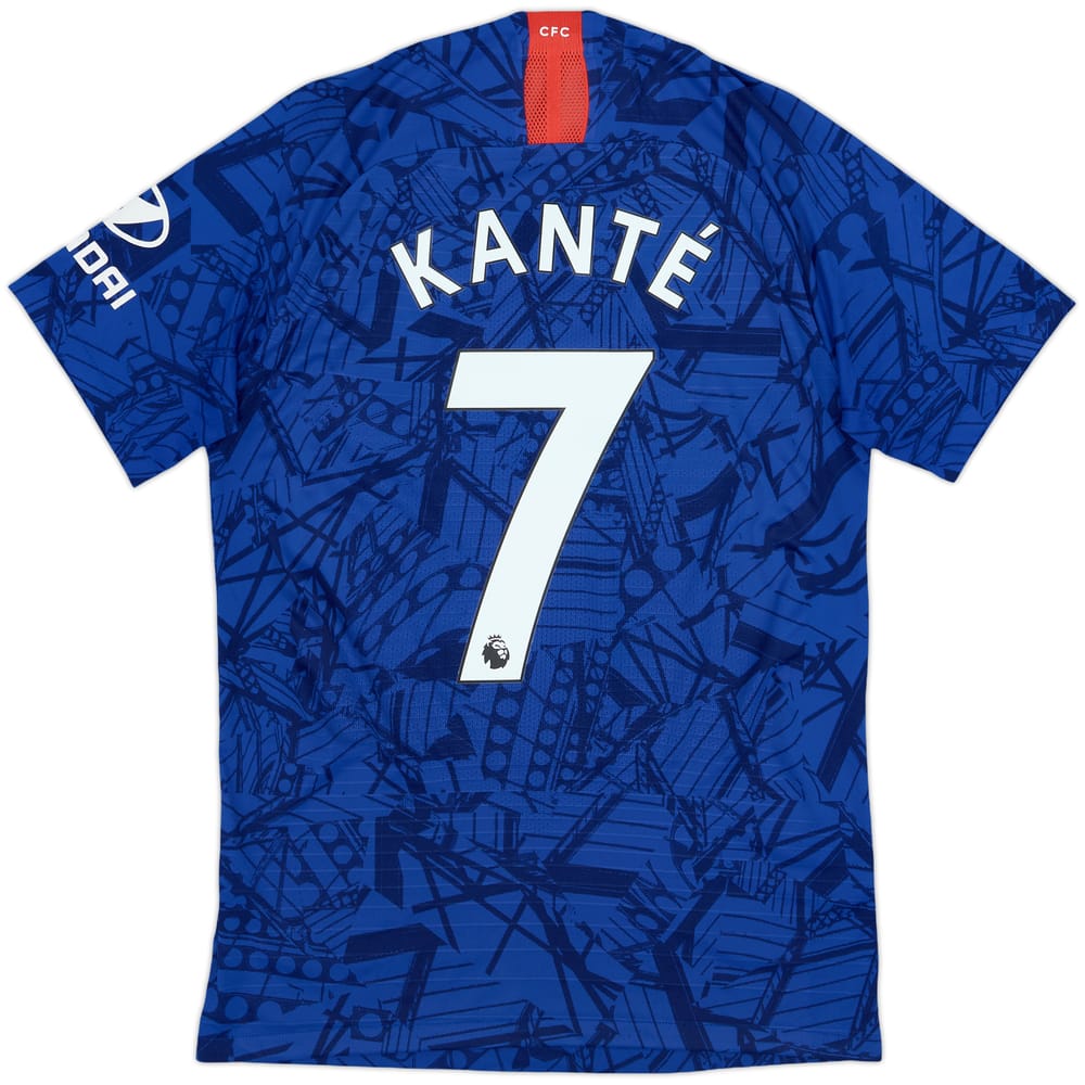 2019-20 Chelsea Authentic Home Shirt Kante #7 - 7/10 - (S)