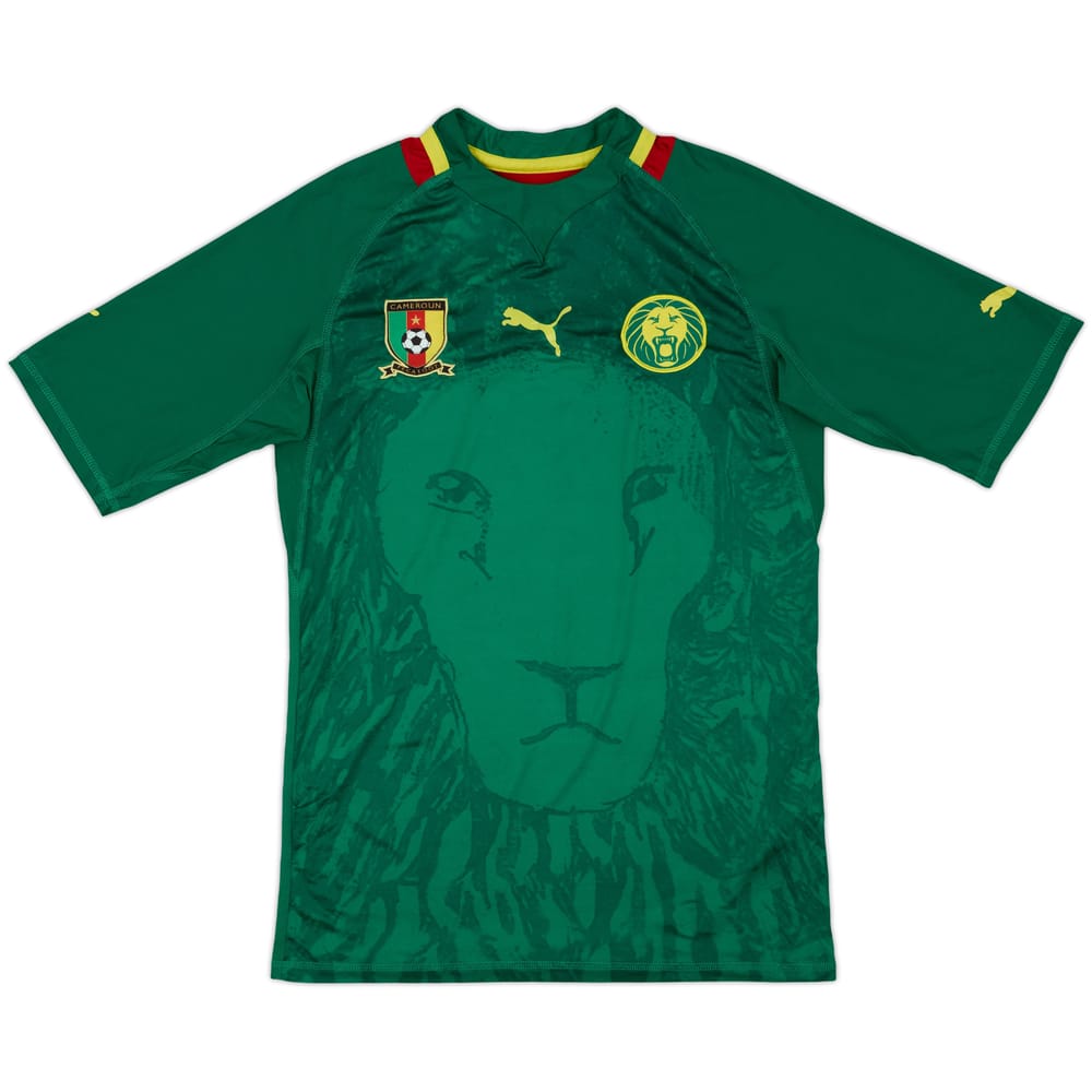 2012-14 Cameroon Player Issue Home Shirt - 8/10 - (XL)