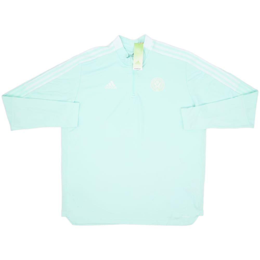 2021-22 Sheffield United adidas 1/4 Zip Training Top (XXL)