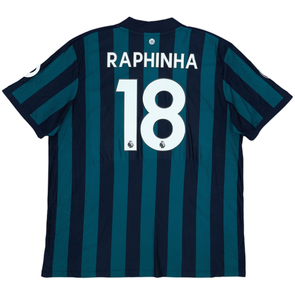2020-21 Leeds United Away Shirt Raphinha #18 - 8/10 - (XXL)