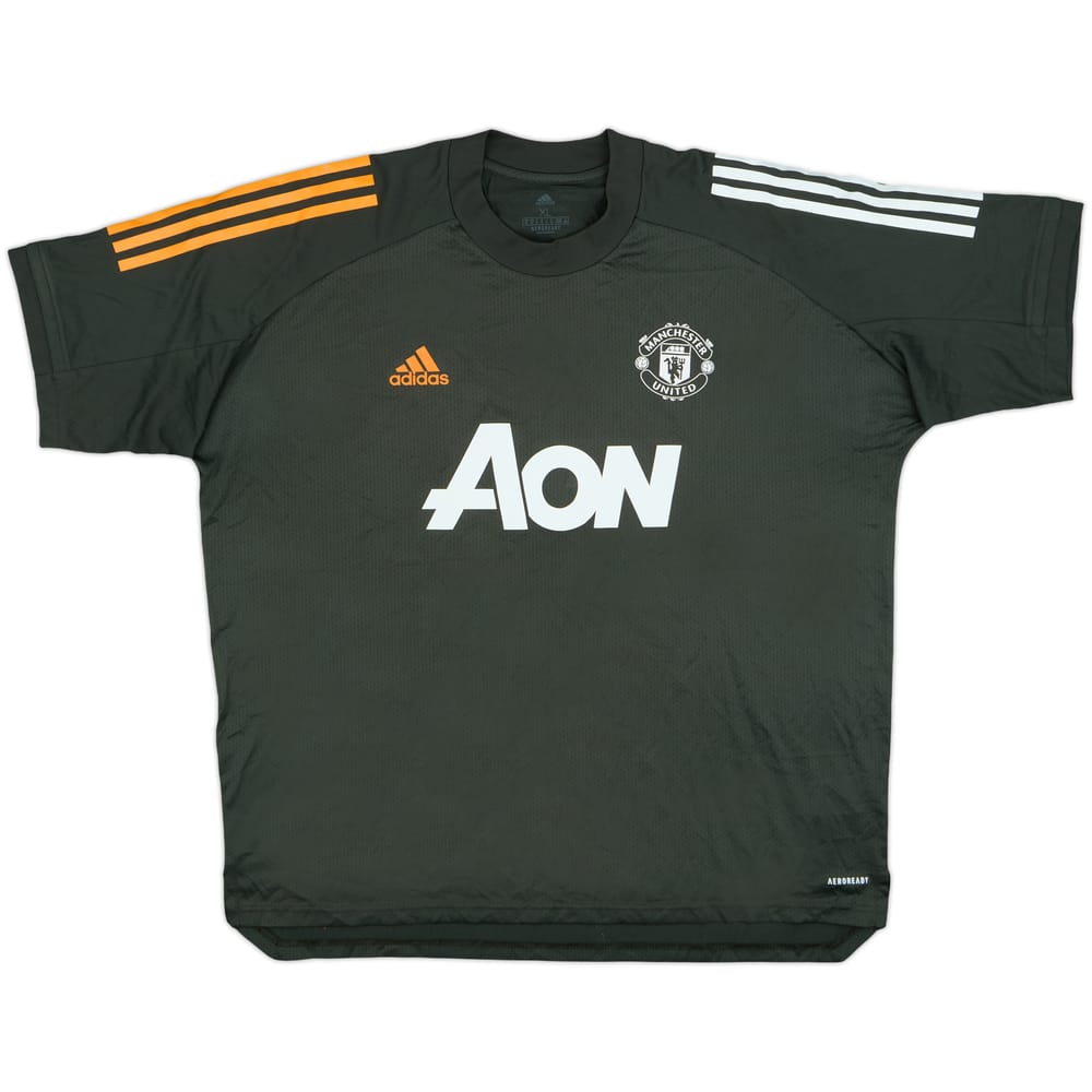2020-21 Manchester United adidas Training Shirt - 8/10 - (XL)