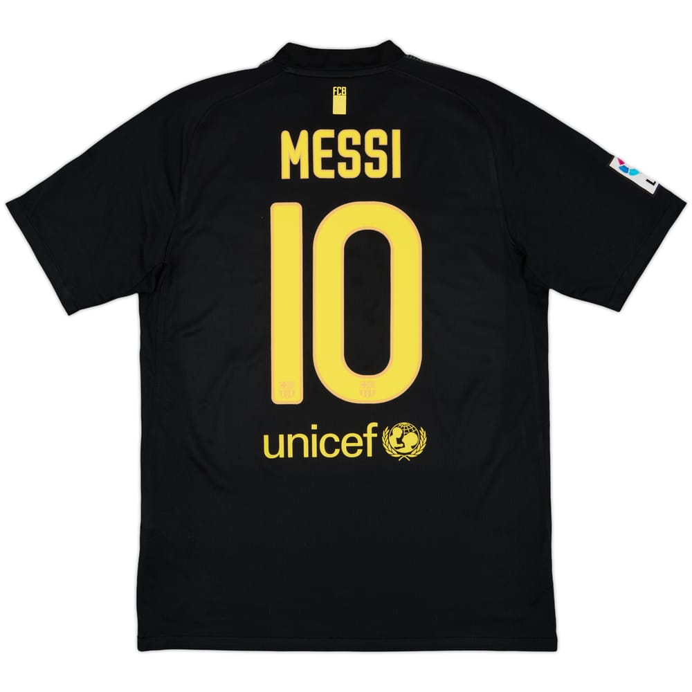2011-12 Barcelona Away Shirt Messi #10 - 6/10 - (M)