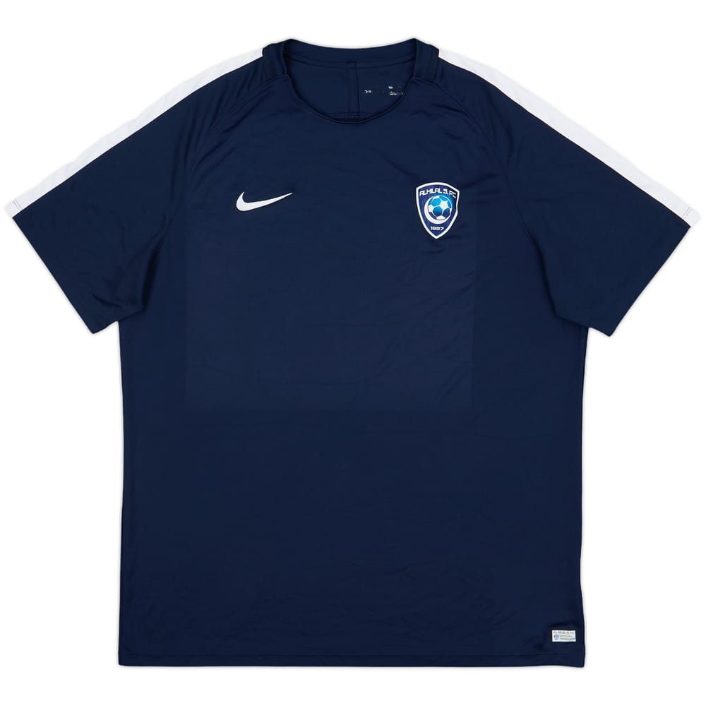 2017-18 Al Hilal Nike Training Shirt - 9/10 - (XXL)
