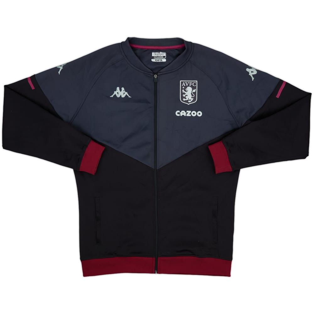 2020-21 Aston Villa Kappa Track Jacket - 8/10 - (XXL)