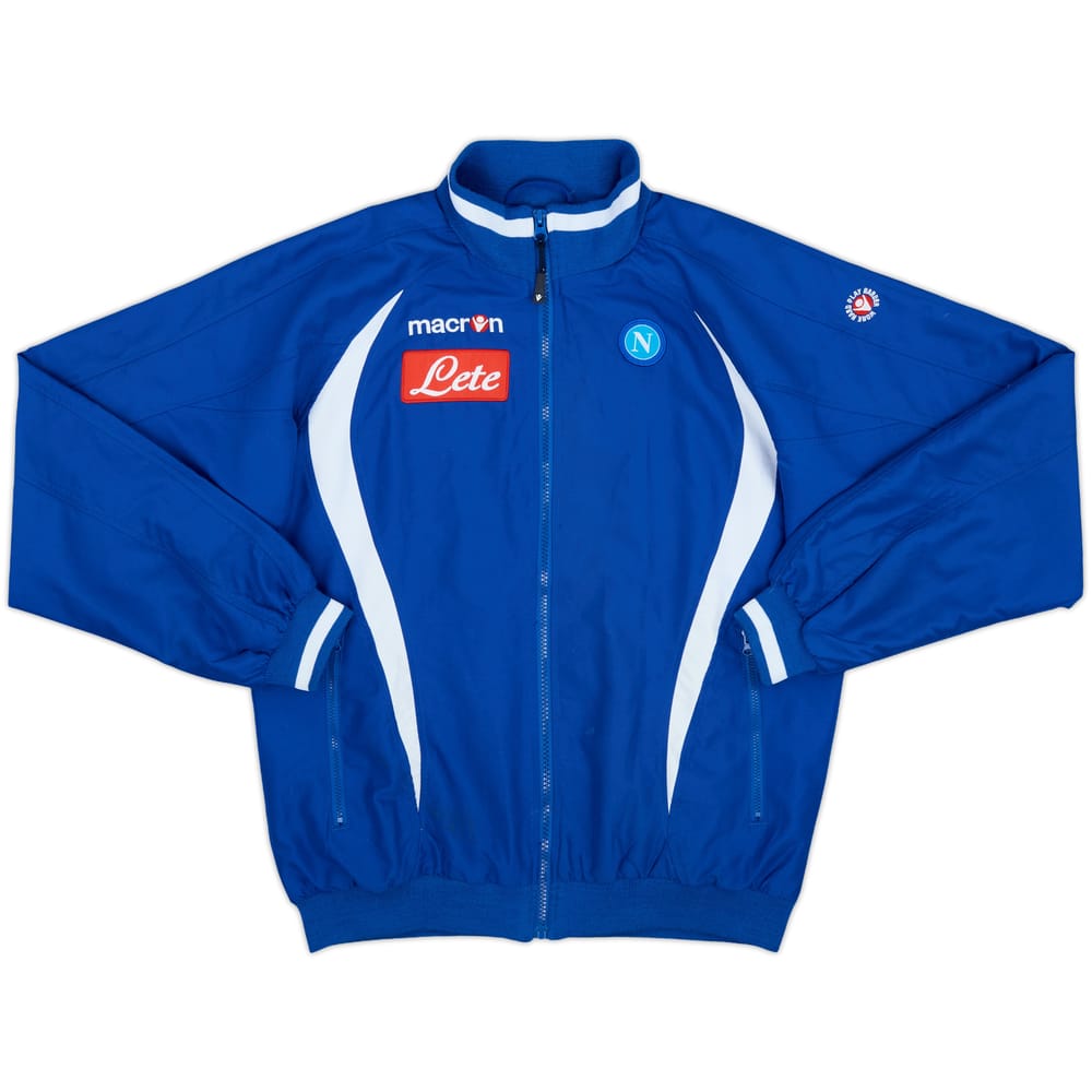 2012-13 Napoli Macron Track Jacket - 8/10 - (S)
