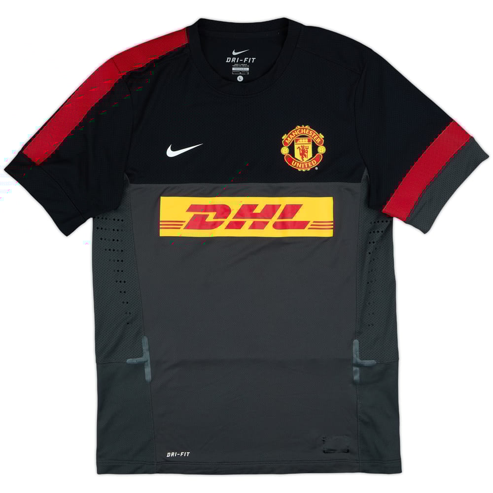 2012-13 Manchester United Nike Training Shirt - 8/10 - (L)