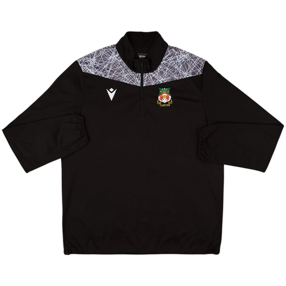 2019-20 Wrexham Macron 1/4 Zip Drill Top - 9/10 - (3XL)