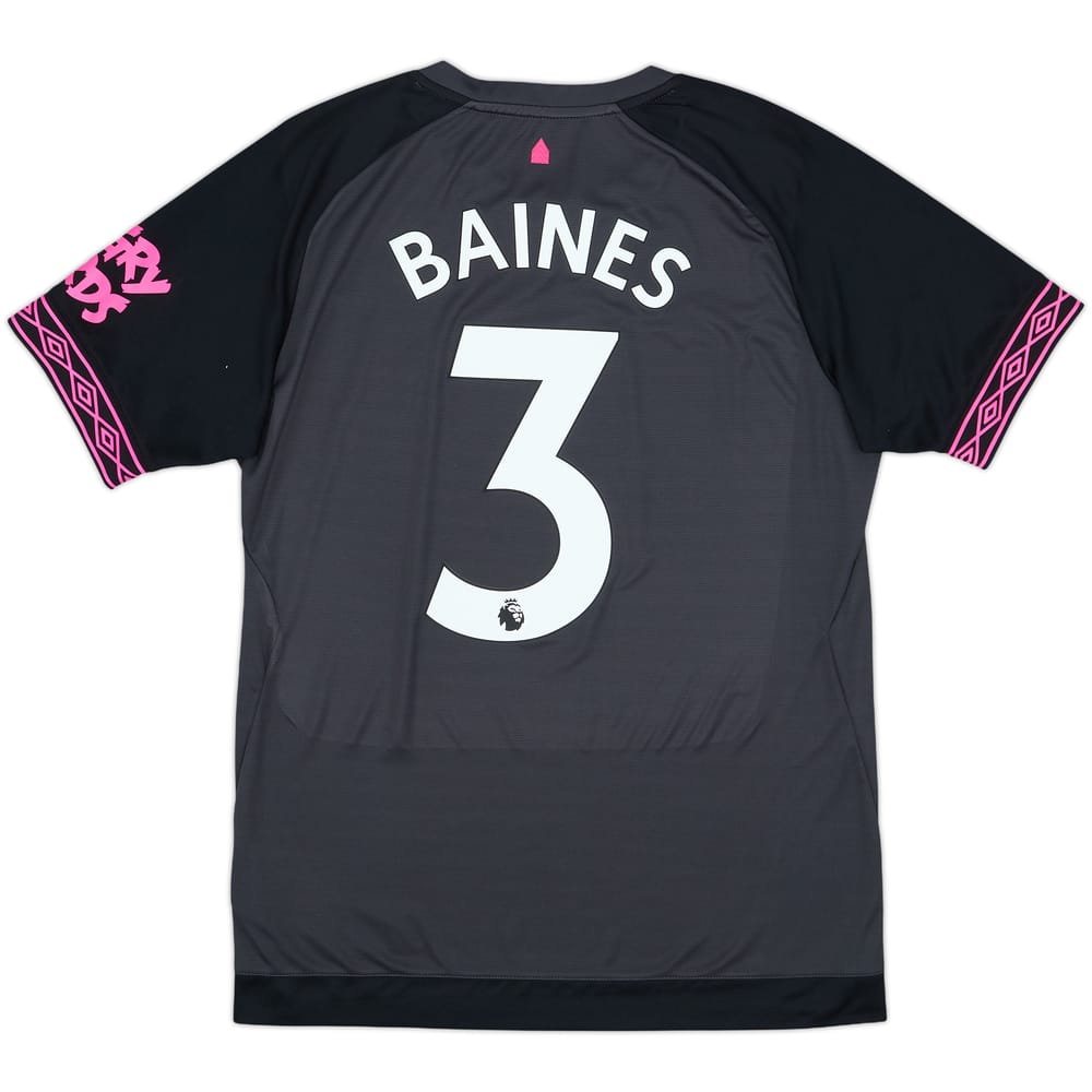 2018-19 Everton Away Shirt Baines #3 - 9/10 - (XL)