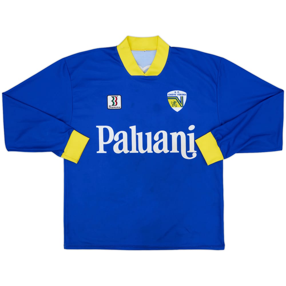 1995-96 Chievo Verona Biemme Training L/S Shirt - 6/10 - (L)
