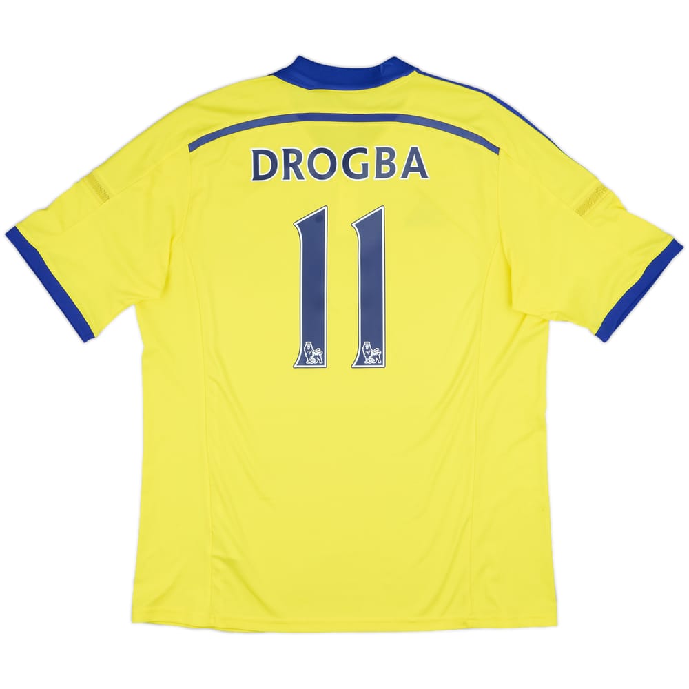 2014-15 Chelsea Away Shirt Drogba #11 - 6/10 - (XL)