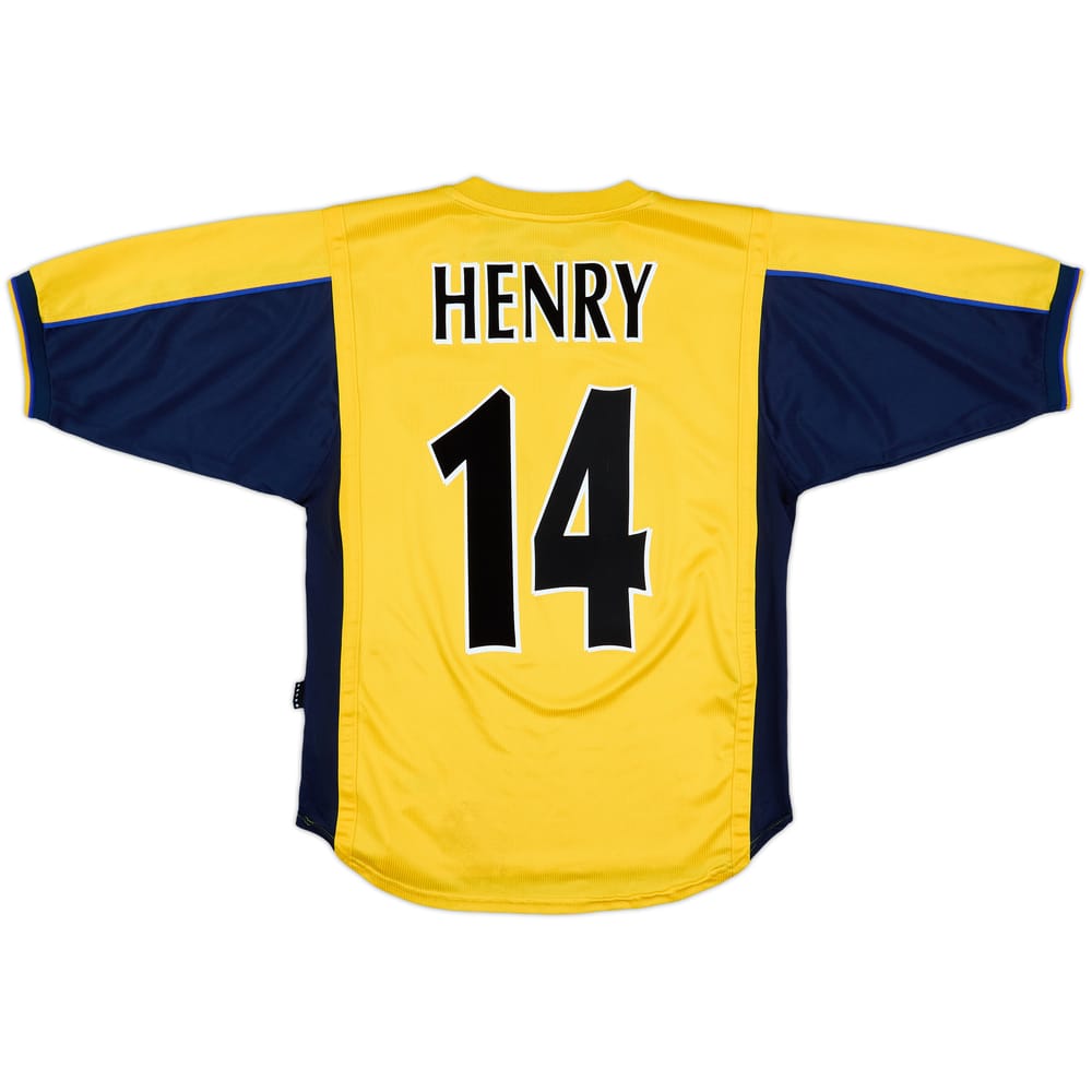 1999-01 Arsenal Away Shirt Henry #14 - 7/10 - (S)