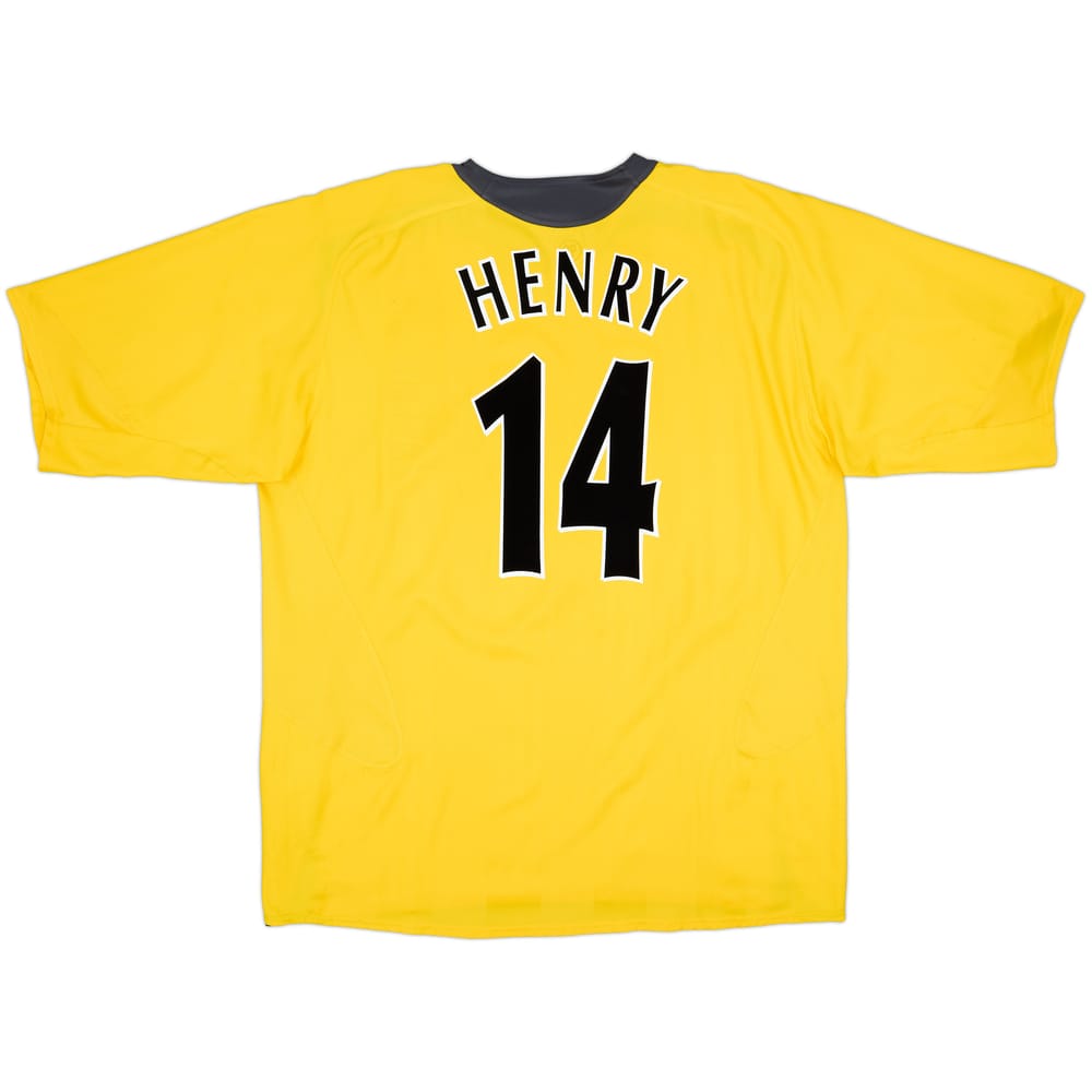 2005-06 Arsenal Away Shirt Henry #14 - 8/10 - (3XL)