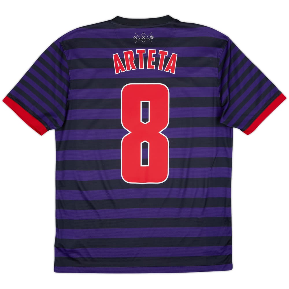 2012-13 Arsenal Away Shirt Arteta #8 - 6/10 - (M)