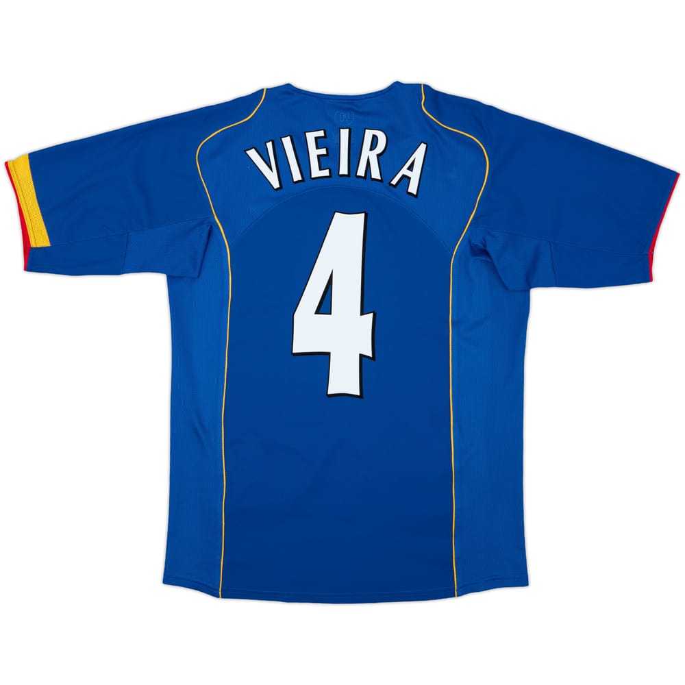 2004-06 Arsenal Away Shirt Vieira #4 - 9/10 - (S)