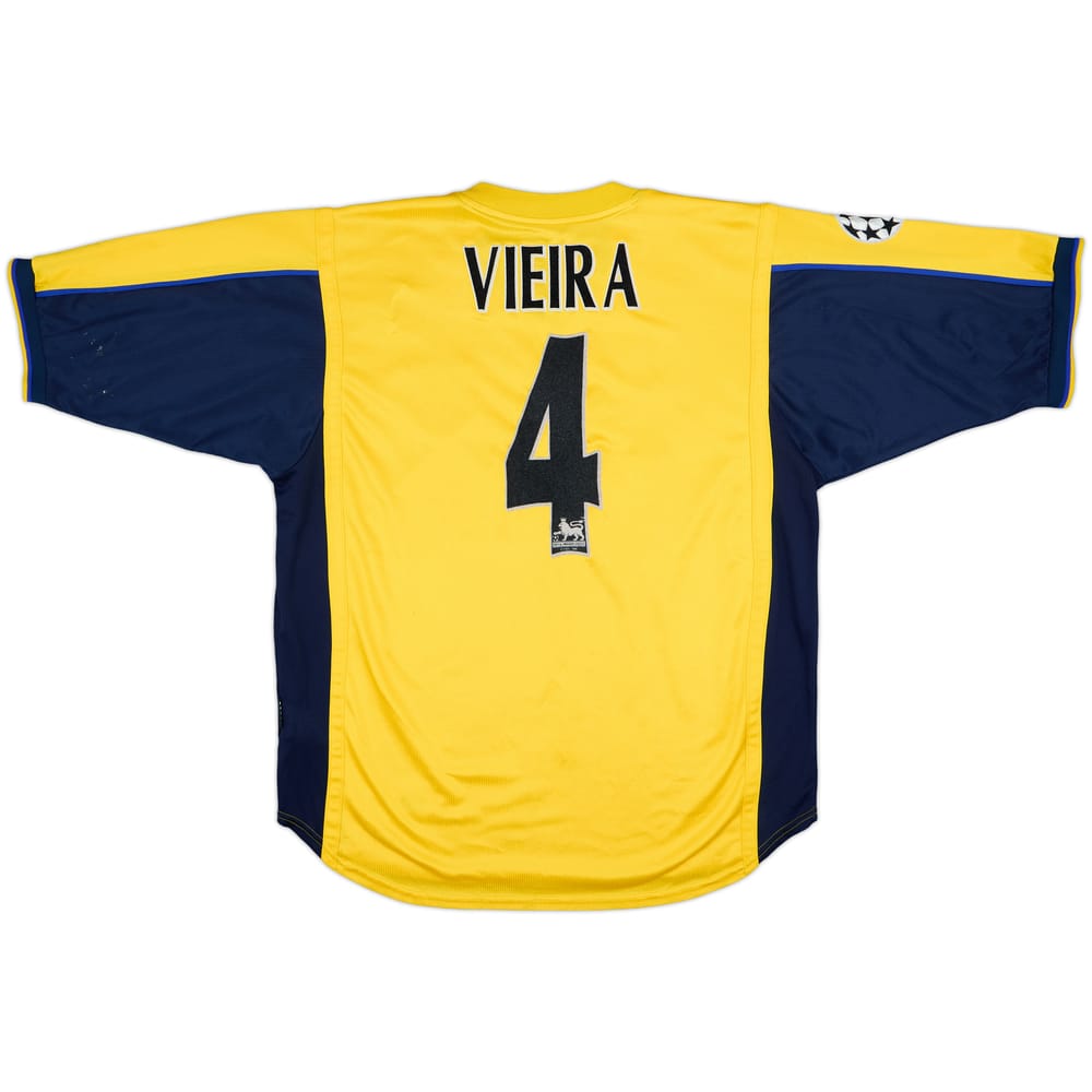1999-01 Arsenal Away Shirt Vieira #4 - 6/10 - (XL)