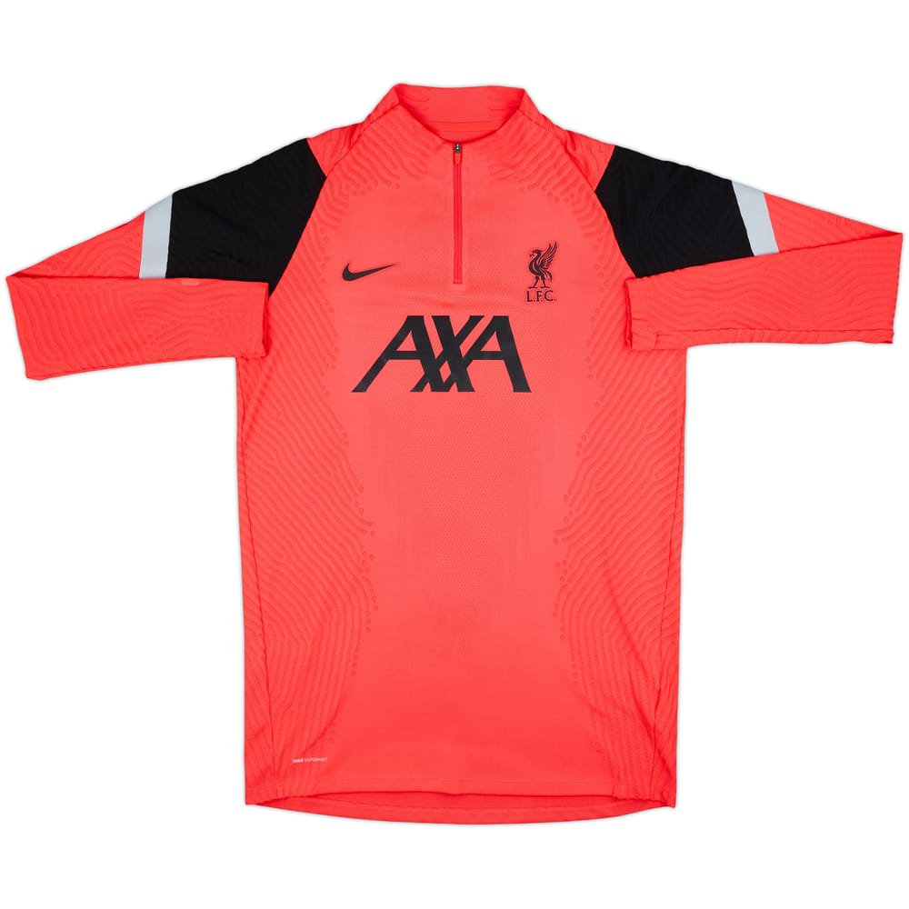 2020-21 Liverpool Nike Vaporknit 1/4 Zip Training Top - 10/10 - (L)