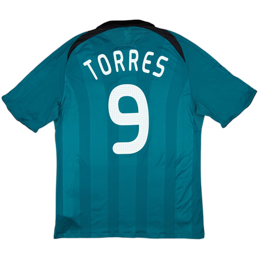 2008-09 Liverpool Third Shirt Torres #9 - 8/10 - (L)