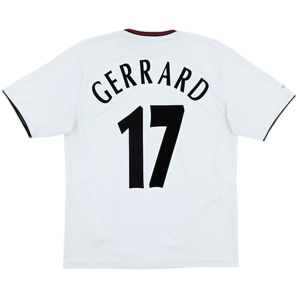 2003-04 Liverpool Away Shirt Gerrard #17 - 6/10 - (M)