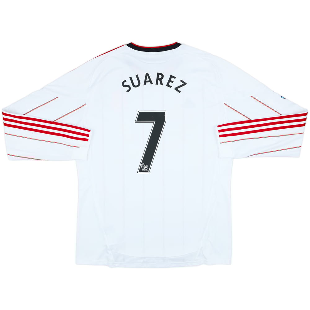 2010-11 Liverpool Away L/S Shirt Suarez #7 - 6/10 - (XL)