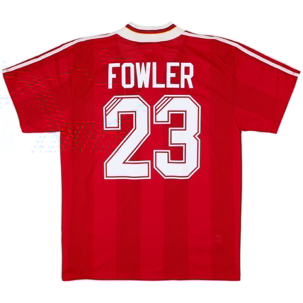 1995-96 Liverpool Home Shirt Fowler #23 - 10/10 - (L)