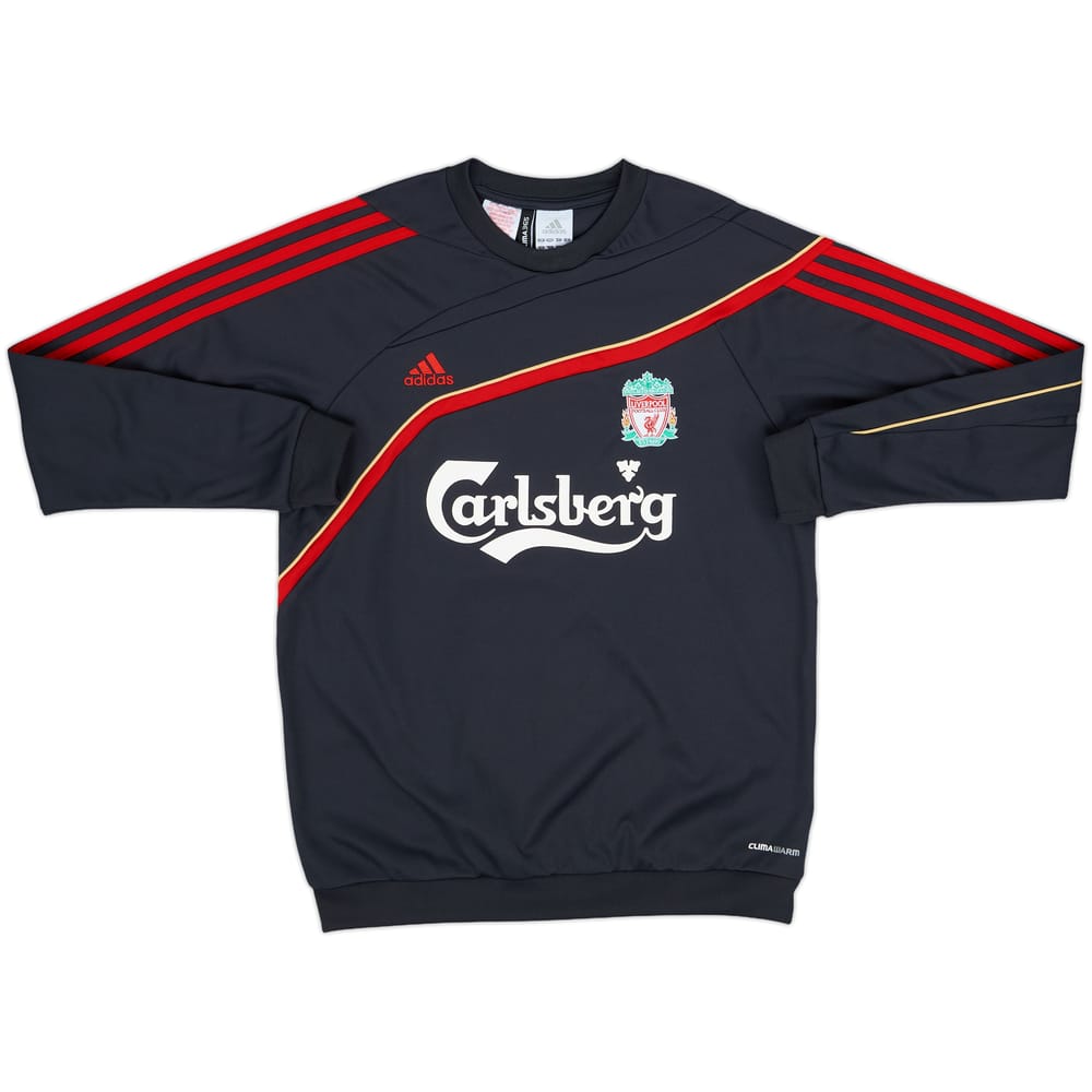 2009-10 Liverpool adidas Sweat Top - 7/10 - (L.Boys)