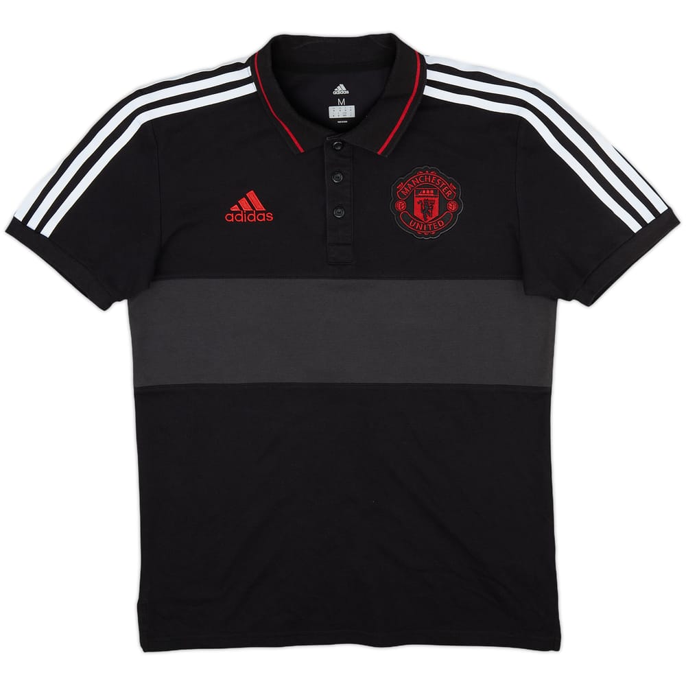 2018-19 Manchester United adidas Polo Shirt - 8/10 - (M)