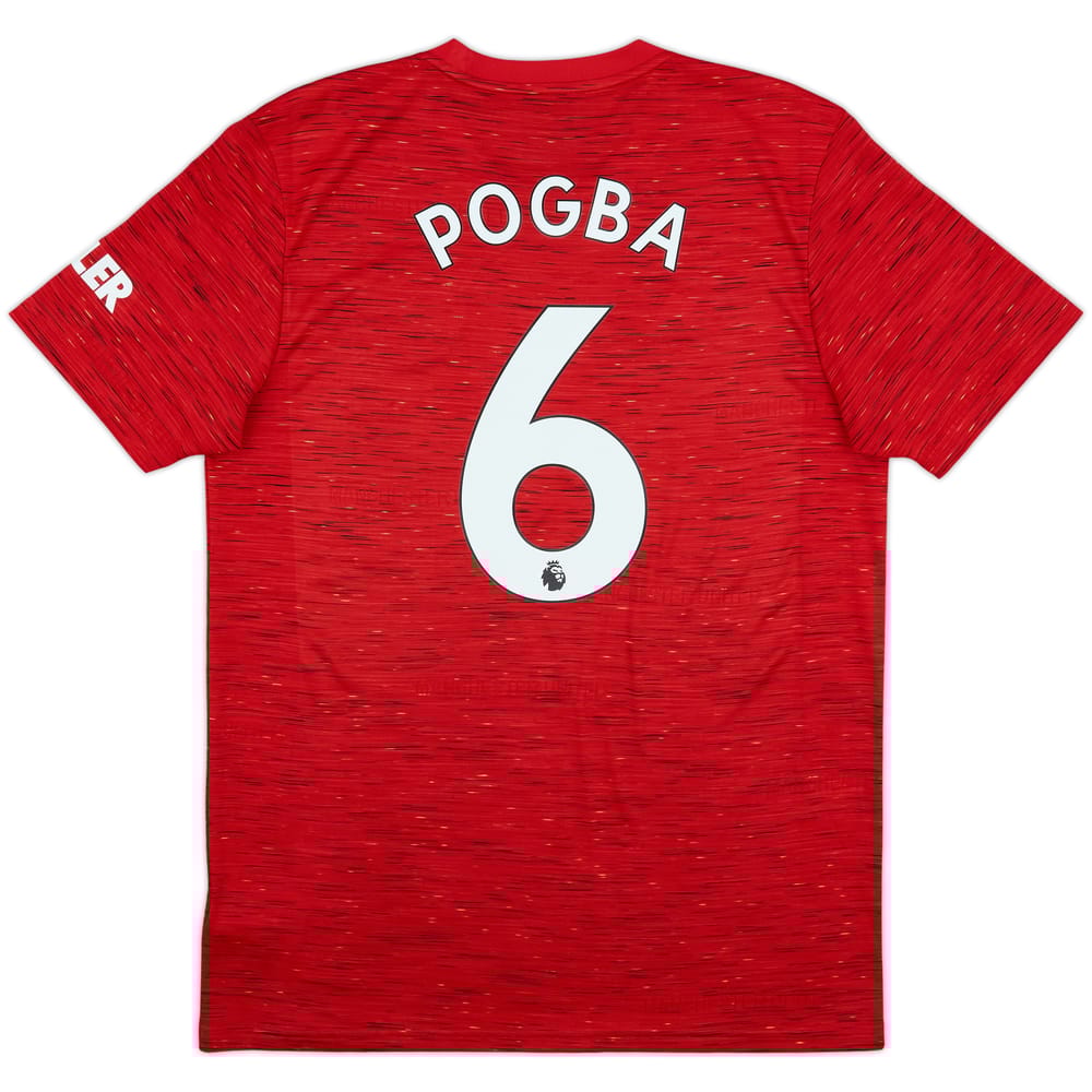 2020-21 Manchester United Home Shirt Pogba #6 - 7/10 - (L)
