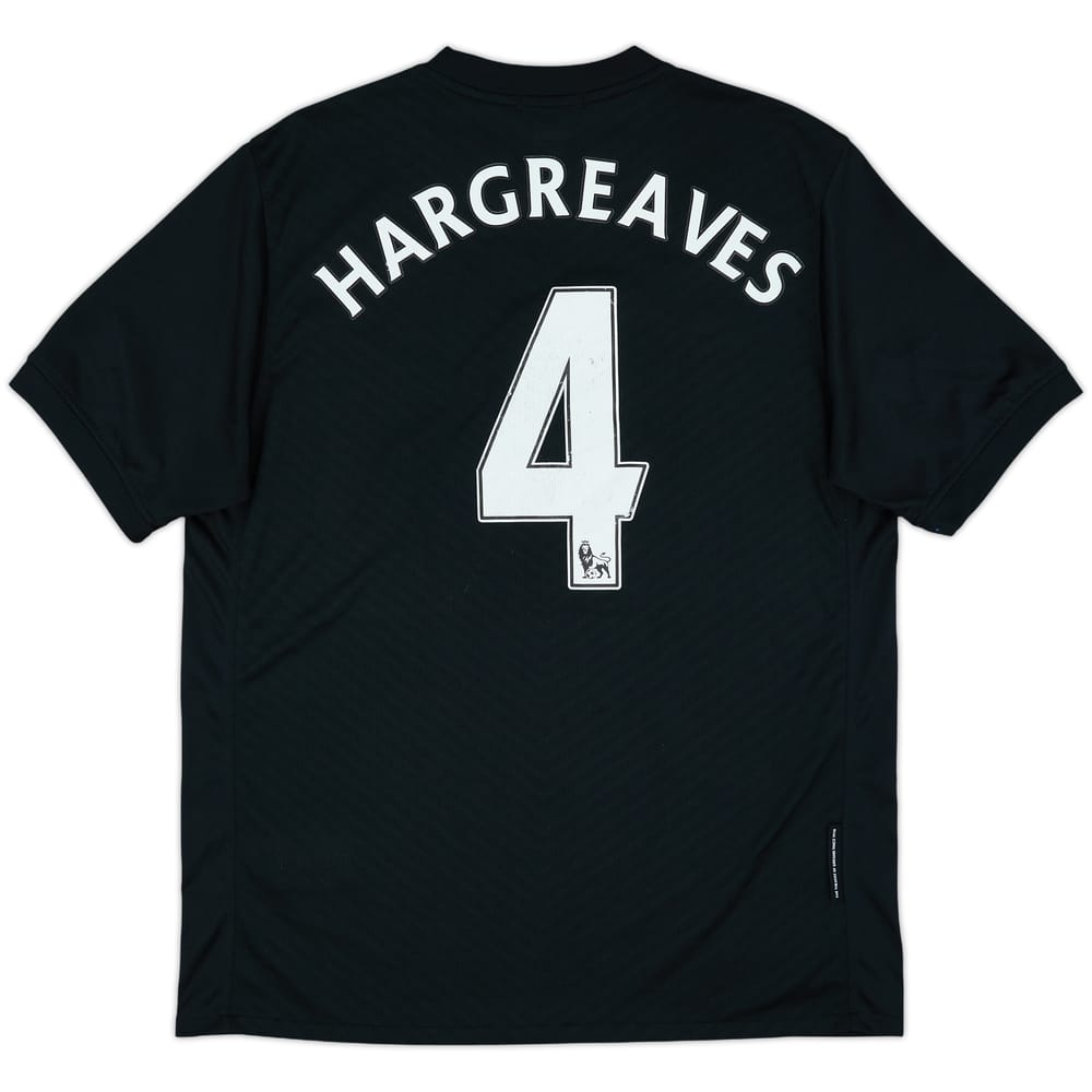 2009-10 Manchester United Away Shirt Hargreaves #4 - 6/10 - (M)