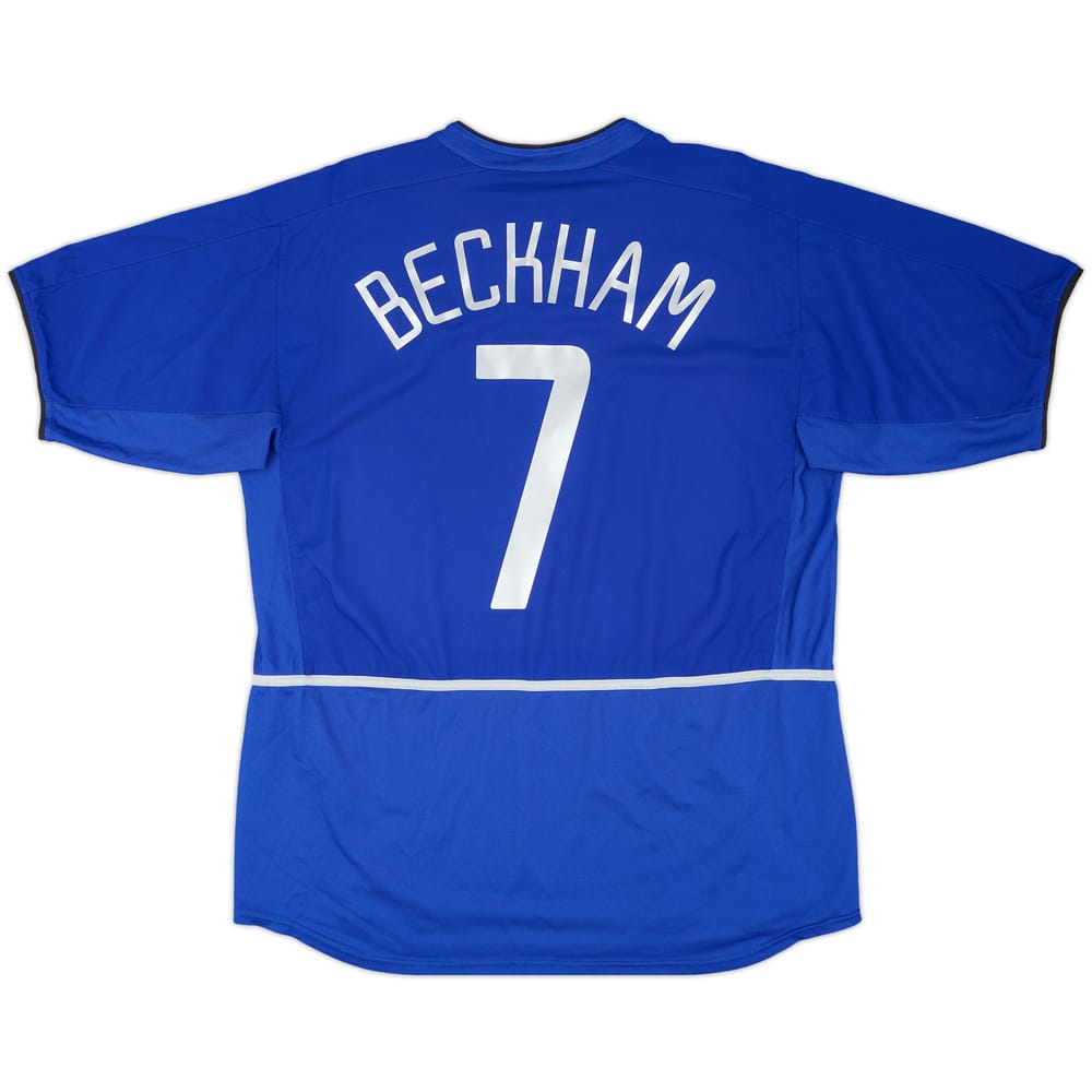 2002-03 Manchester United Third Shirt Beckham #7 - 7/10 - (XL)