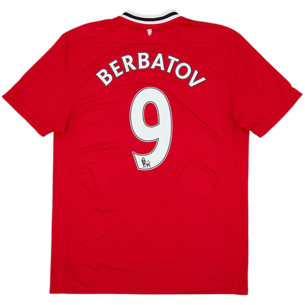 2011-12 Manchester United Home Shirt Berbatov #9 - 7/10 - (L)