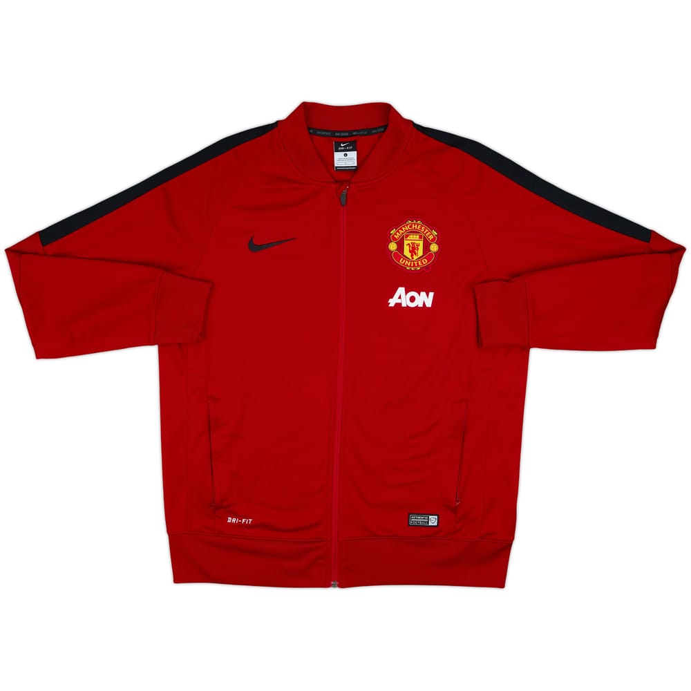 2014-15 Manchester United Nike Track Jacket - 8/10 - (L)