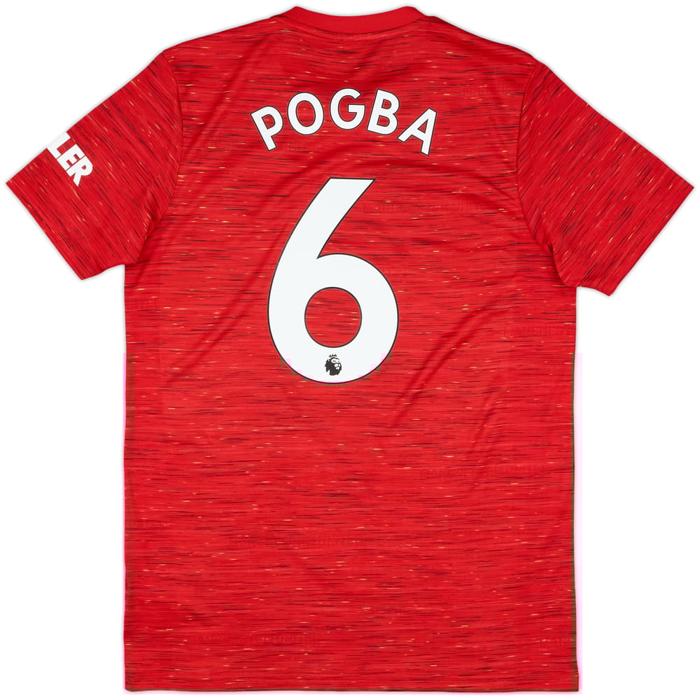 2020-21 Manchester United Home Shirt Pogba #6 - 10/10 - (M)