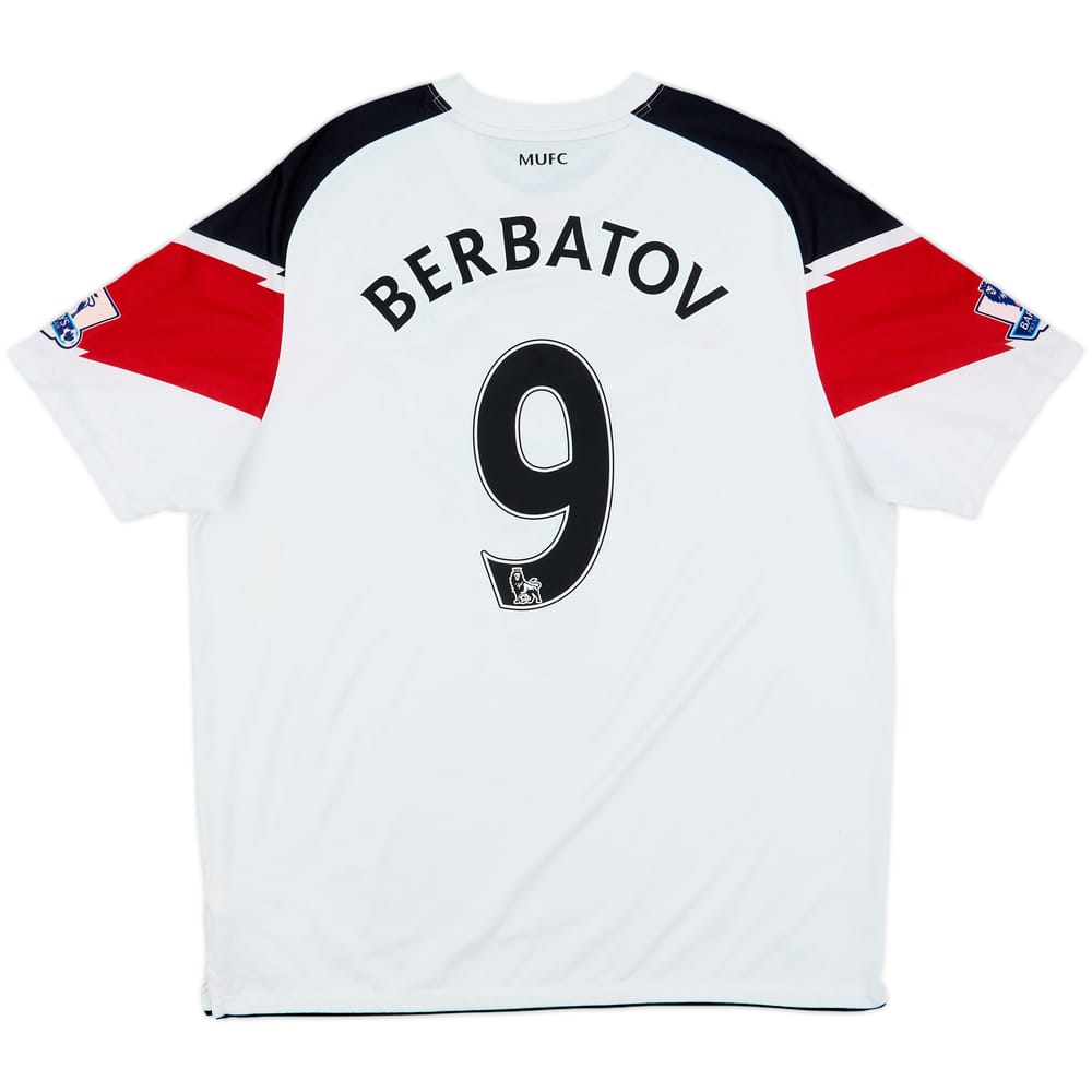 2010-12 Manchester United Away Shirt Berbatov #9 - 7/10 - (XL)