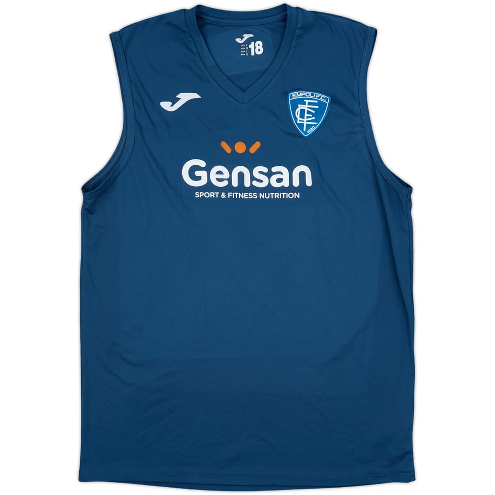 2015-16 Empoli Joma Player Issue Training Vest #18 - 8/10 - (L)