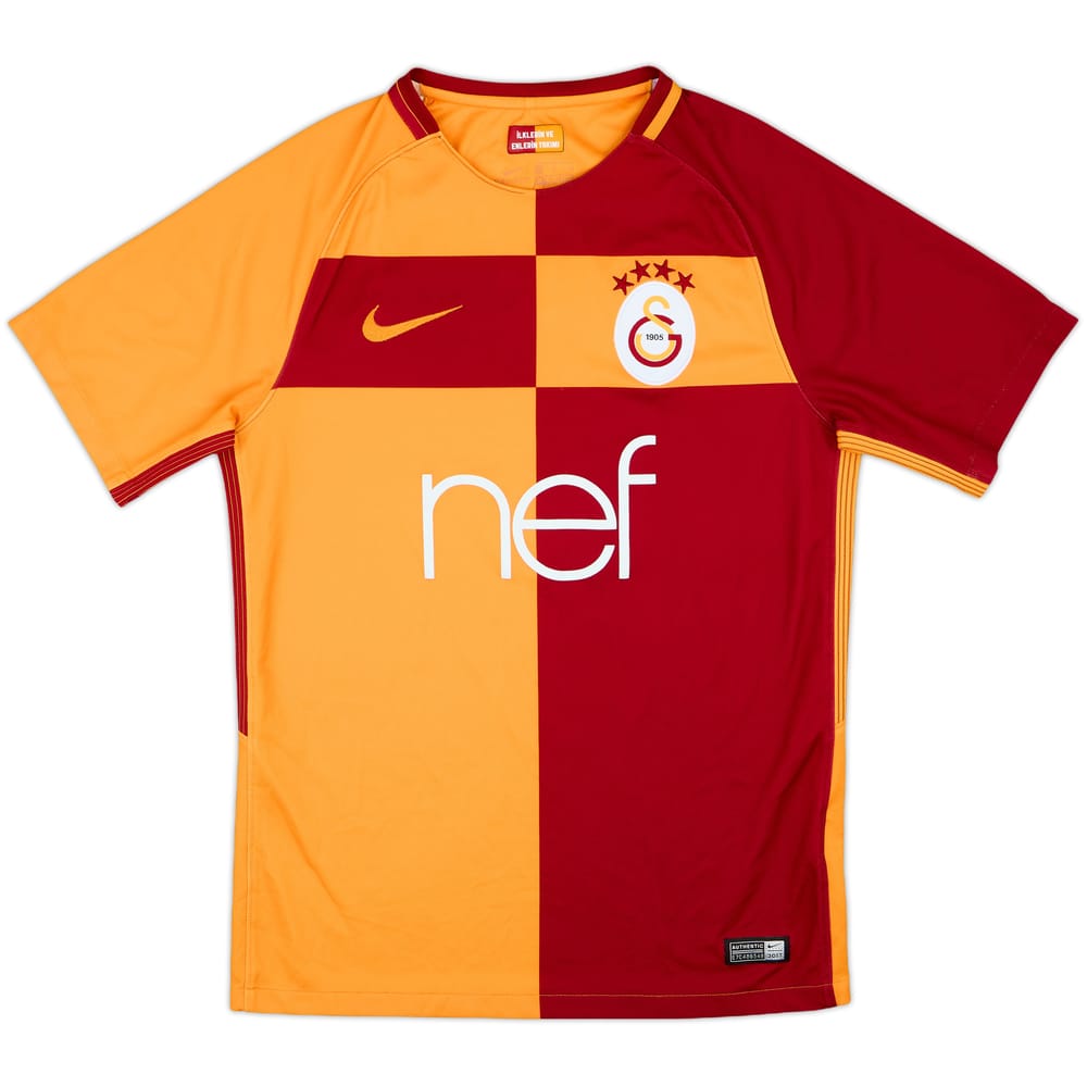 2017-18 Galatasaray Home Shirt - 7/10 - (S)