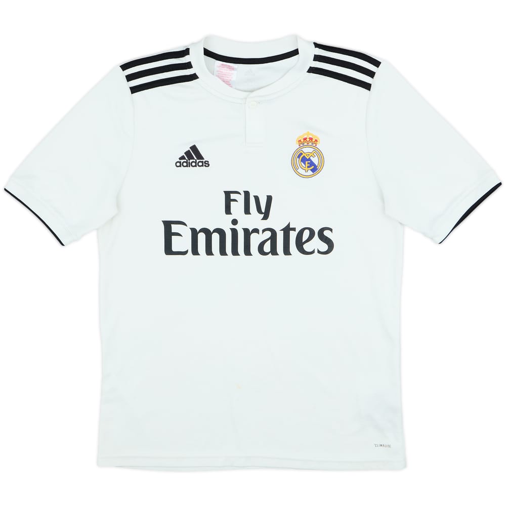 2018-19 Real Madrid Home Shirt - 7/10 - (XL.Boys)